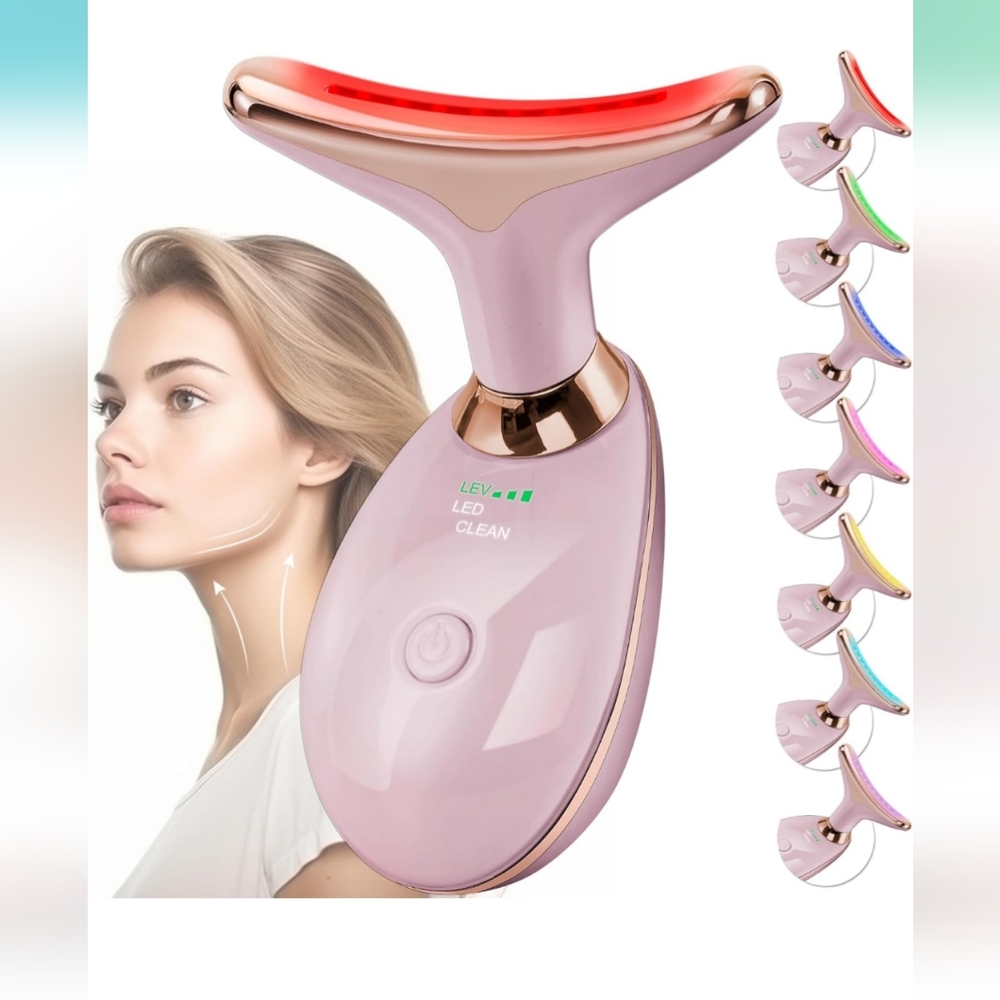 LED Face Lifting Device - Pink